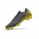 Crampon Nike Mercurial cr7 Vapor XII 360 Elite FG Tonnerre Noir Gris Foncé
