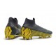 Nouvelles Chaussure Foot Nike Mercurial Superfly VI 360 Elite FG Gris Noir