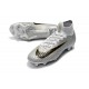 Nouvelles Chaussure Foot Nike Mercurial Superfly VI 360 Elite FG Argent Noir