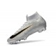Nouvelles Chaussure Foot Nike Mercurial Superfly VI 360 Elite FG Argent Noir