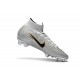 Nouvelles Chaussure Foot Nike Mercurial Superfly VI 360 Elite FG Argent Noir