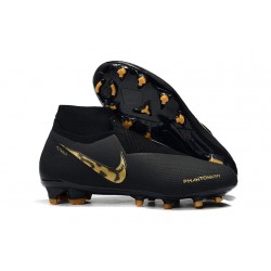 Nike Phantom Vision Elite DF FG Crampons de Foot Black Lux