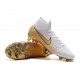 Crampons Football Nike Mercurial Superfly 6 Elite FG Blanc Or