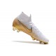 Crampons Football Nike Mercurial Superfly 6 Elite FG Blanc Or