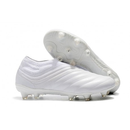 Chaussures Pour Homme Adidas Copa 19+ FG Blanc