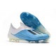 Nouvelles Chaussures de Football Adidas X 18+ FG Bleu Blanc Noir