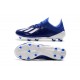 Crampons Nouveaux adidas X 19.1 FG Bleu Blanc