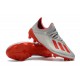 Crampons Nouveaux adidas X 19.1 FG Rouge Argent