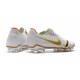Nike Crampons Homme Phantom VNM Elite FG Blanc Or
