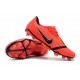 Nike Crampons Homme Phantom VNM Elite FG Rouge Noir
