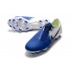 Nike Crampons Homme Phantom VNM Elite FG Blanc Bleu