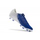 Nike Crampons Homme Phantom VNM Elite FG Blanc Bleu