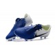 Nike Crampons Homme Phantom VNM Elite FG Blanc Bleu