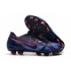 Nike Crampons Homme Phantom VNM Elite FG Obsidienne Bleu Noir