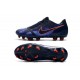 Nike Crampons Homme Phantom VNM Elite FG Obsidienne Bleu Noir