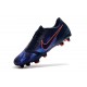 Nike Crampons Homme Phantom VNM Elite FG Obsidienne Bleu Noir