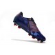 Nike Crampons Homme Phantom VNM Elite FG Obsidienne Bleu Noir