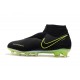Nike Phantom Vision Elite DF FG Crampons de Foot Noir Volt
