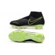Nike Phantom Vision Elite DF FG Crampons de Foot Noir Volt