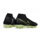 Nike Phantom Vision Elite DF FG Crampons de Foot Noir Volt