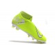 Nike Phantom Vision Elite DF FG Crampons de Foot Volt Blanc