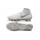 Nike Phantom Vision Elite DF FG Crampons de FootNike Phantom Vision Elite DF FG Crampons de Foot Blanc