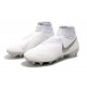 Nike Phantom Vision Elite DF FG Crampons de FootNike Phantom Vision Elite DF FG Crampons de Foot Blanc