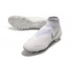 Nike Phantom Vision Elite DF FG Crampons de FootNike Phantom Vision Elite DF FG Crampons de Foot Blanc