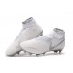 Nike Phantom Vision Elite DF FG Crampons de FootNike Phantom Vision Elite DF FG Crampons de Foot Blanc