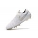 Chaussures de Foot Nike Tiempo Legend 8 Elite FG - Blanc Chrome Platine