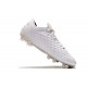 Chaussures de Foot Nike Tiempo Legend 8 Elite FG - Blanc Chrome Platine