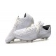 Chaussures de Foot Nike Tiempo Legend 8 Elite FG - Blanc Chrome Platine