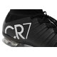 Chaussure de Football Nike Mercurial Superfly CR7 FG Terrain Sec CR7 Noir Blanc
