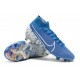 Nike Crampons Mercurial Superfly 7 Elite FG - New Lights Bleu