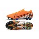 Crampons Nouveau Nike Mercurial Vapor 13 Elite FG Orange Blanc
