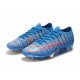 Crampons Nouveau Nike Mercurial Vapor 13 Elite FG Bleu Rouge