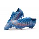 Crampons Nouveau Nike Mercurial Vapor 13 Elite FG Bleu Rouge