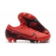 Crampons Nouveau Nike Mercurial Vapor 13 Elite FG Rouge Noir