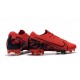 Crampons Nouveau Nike Mercurial Vapor 13 Elite FG Rouge Noir
