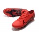 Crampons Nouveau Nike Mercurial Vapor 13 Elite FG Rouge Noir