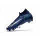 Nike Dream Speed Crampons Mercurial Superfly 7 Elite FG -Bleu