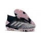 Adidas Predator 19+ FG Chaussure de Football Gris Argent Rose