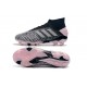 Adidas Predator 19+ FG Chaussure de Football Gris Argent Rose