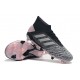 Adidas Predator 19+ FG Chaussure de Football Gris Argent Rose