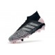 Adidas Predator 19+ FG Chaussure de Football Gris Argent Rose