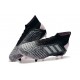 Adidas Predator 19+ FG Chaussure de Football Gris Argent Rose