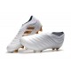 Chaussures Pour Homme Adidas Copa 19+ FG Blanc Or