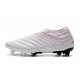 Chaussures Pour Homme Adidas Copa 19+ FG Blanc Rouge