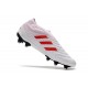 Chaussures Pour Homme Adidas Copa 19+ FG Blanc Rouge