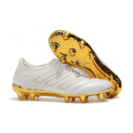 Neuf - Chaussures de Football Adidas Copa 19.1 FG Noir Or